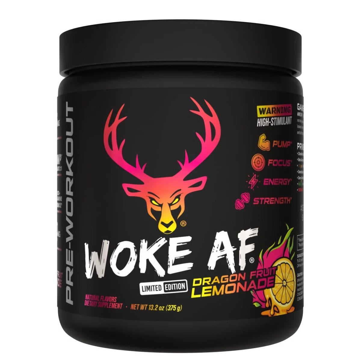 Bucked Up Woke AF Pre-Workout – Blackberry Lemonade 30 Serving