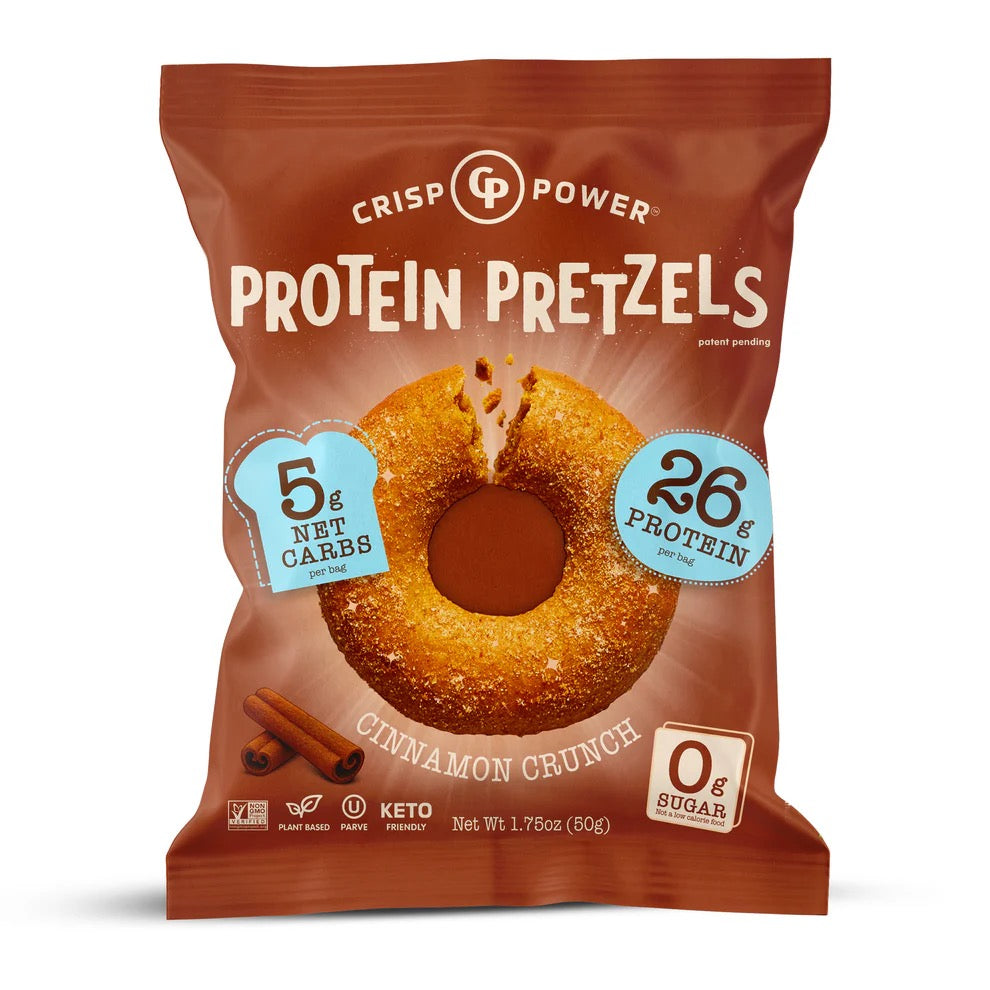 Crisp Power Protein Pretzels – Everything