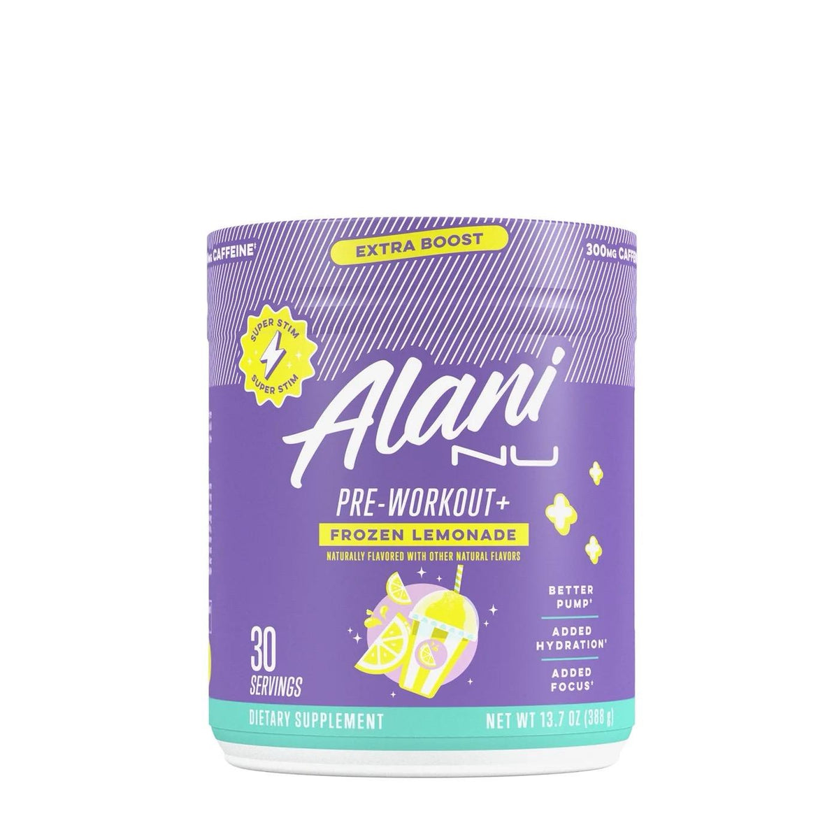 Alani Nu Pre-Workout+ – Cherry Slush, 30 Servings