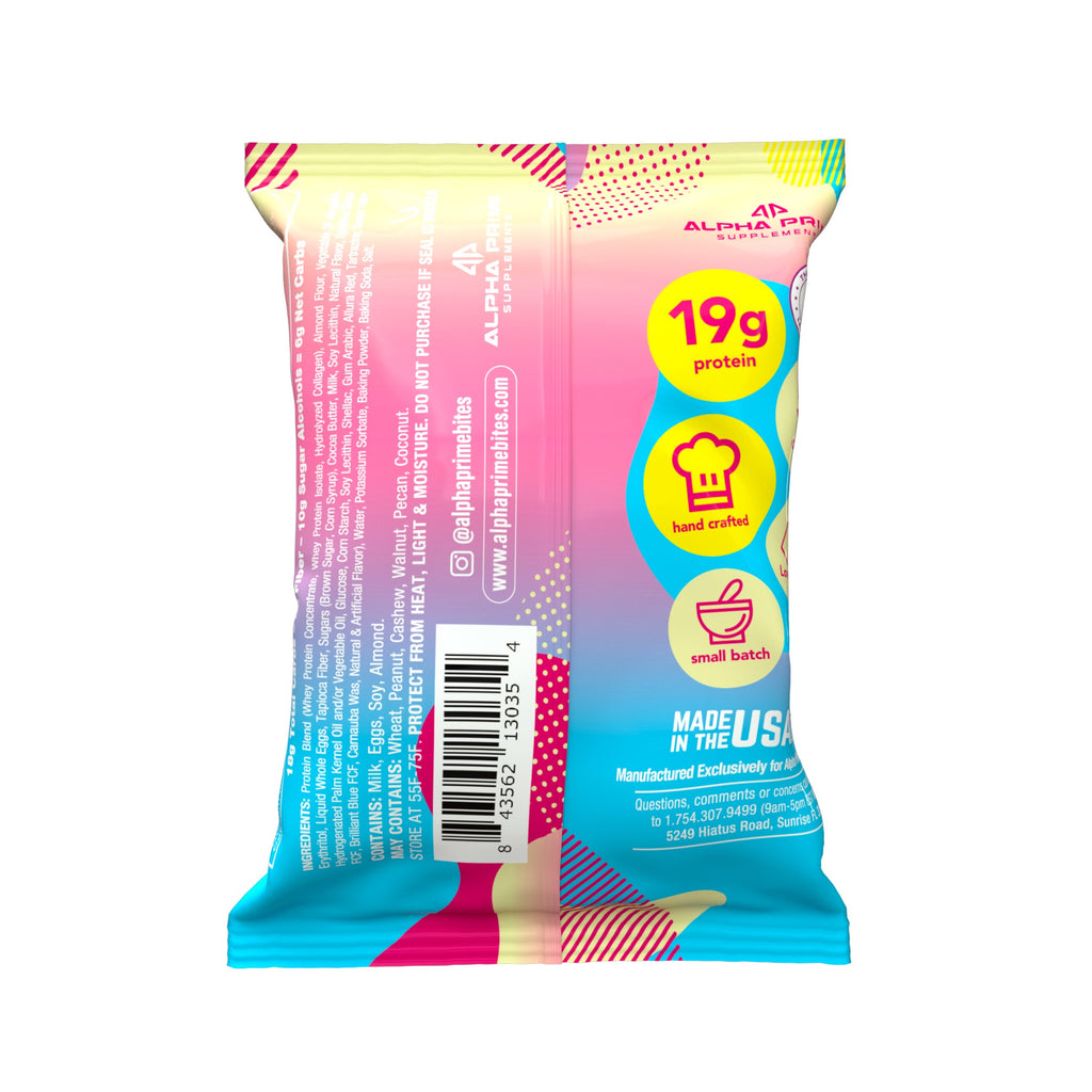 Prime Bites Protein Brownie – 4 Pack Birthday Cake Blondie