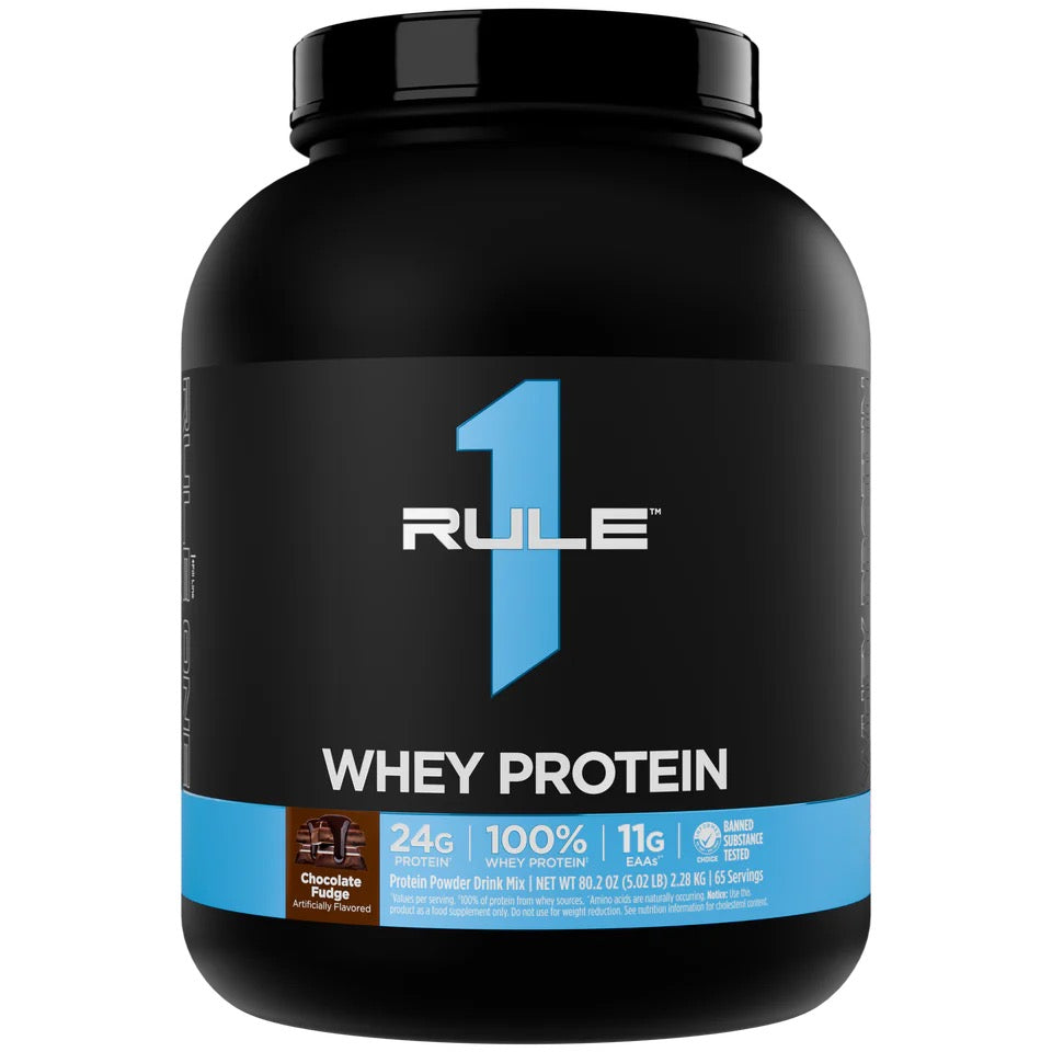RULE 1 Whey Protein – Vanilla Ice Cream, 60 Servings