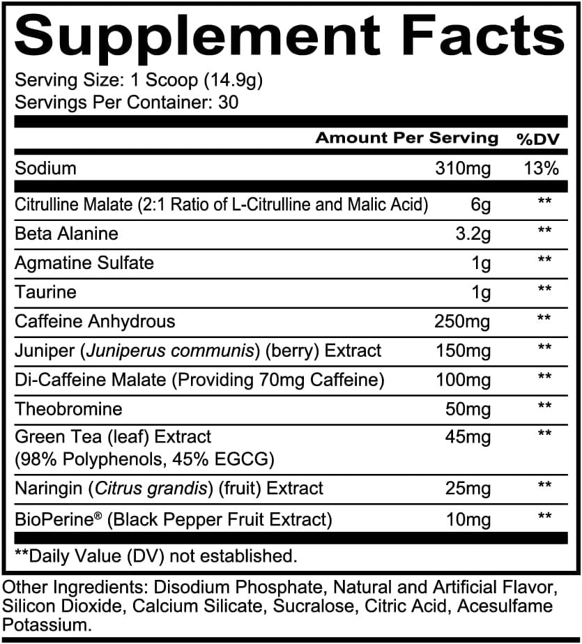 Redcon1 Total War Pre-Workout – Rainbow Candy 30 Serving
