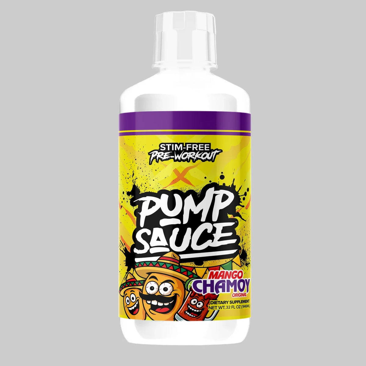 Pump Sauce Pre-Workout Red Gummy Fish – 32 fl oz