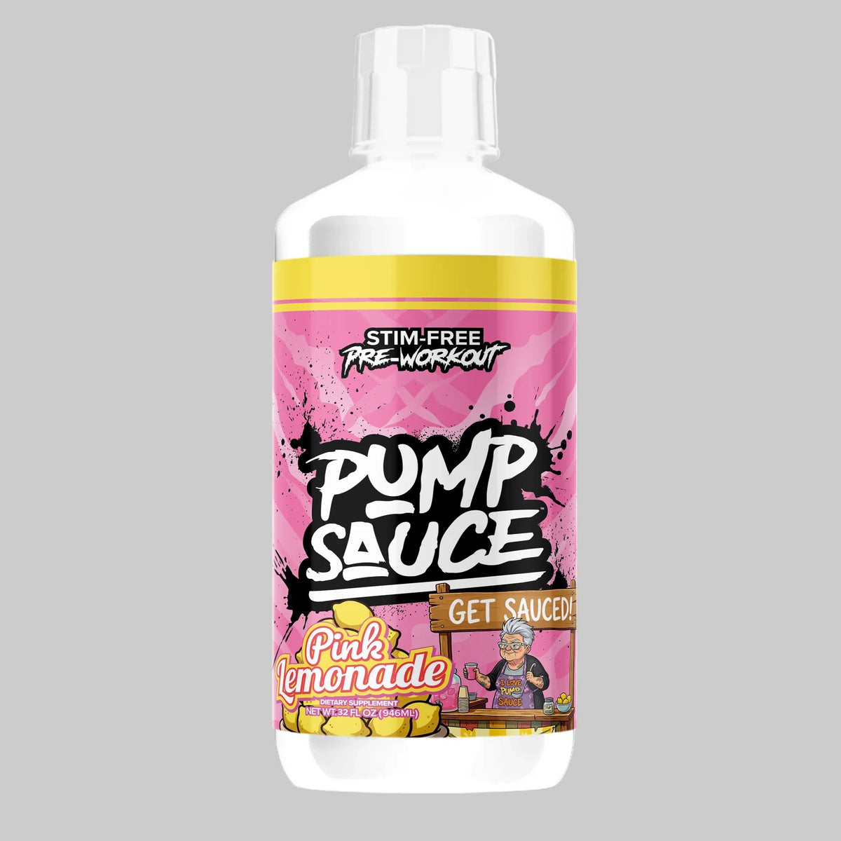 Pump Sauce Pre-Workout Red Gummy Fish – 32 fl oz