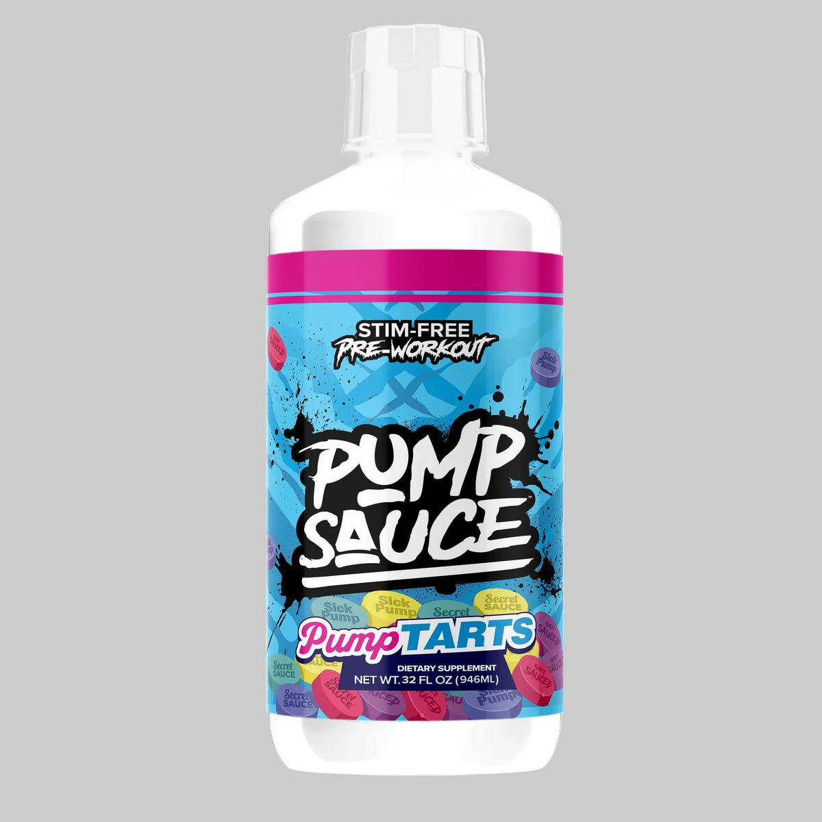 Pump Sauce Pre-Workout Red Gummy Fish – 32 fl oz