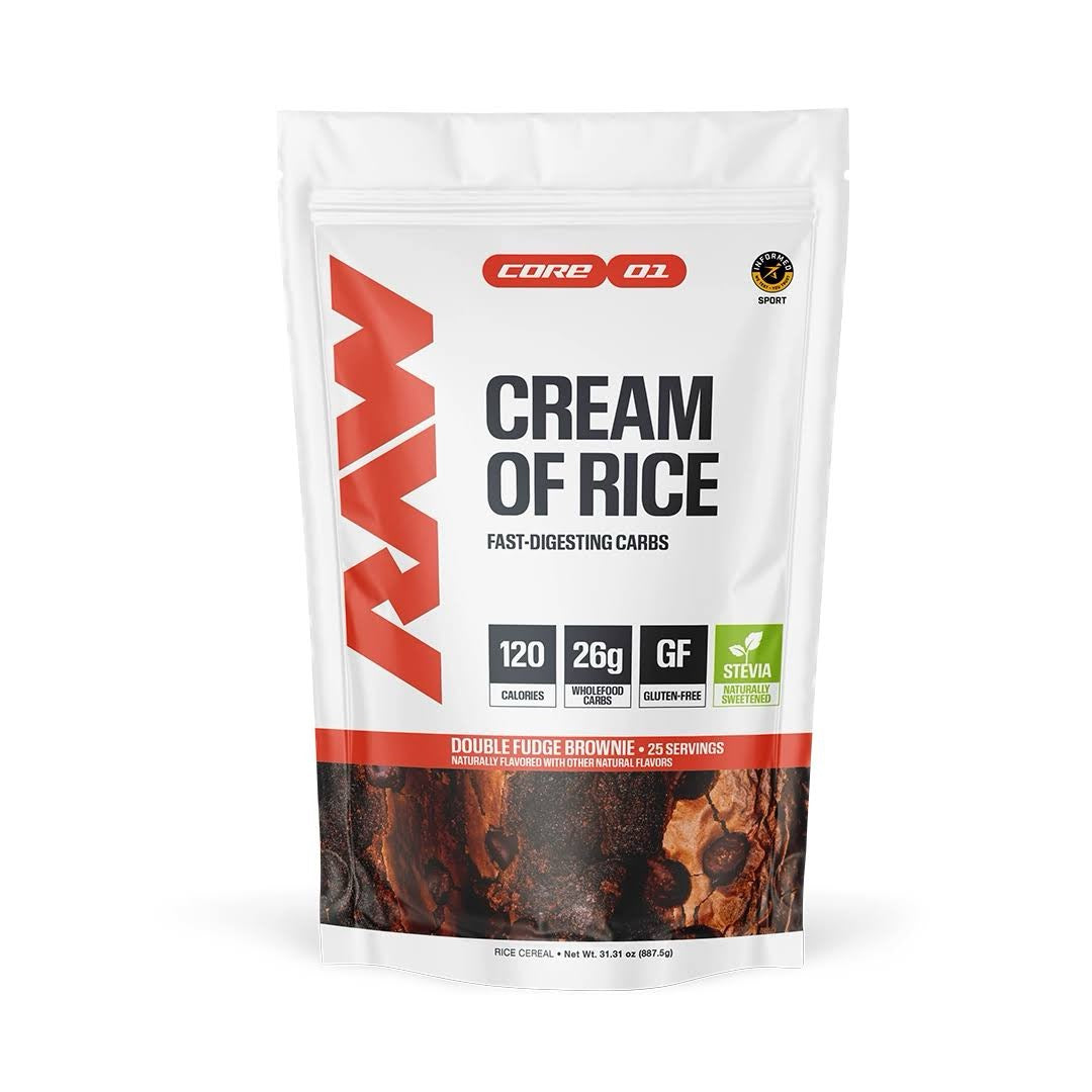 RAW Nutrition Core 01 Cream of Rice, Vanilla Cookie Cream, 800g
