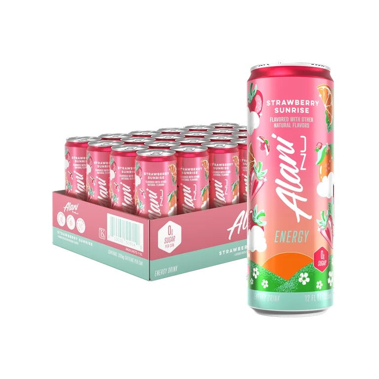 Alani Nu Strawberry Sunrise Energy Drink 12 fl oz