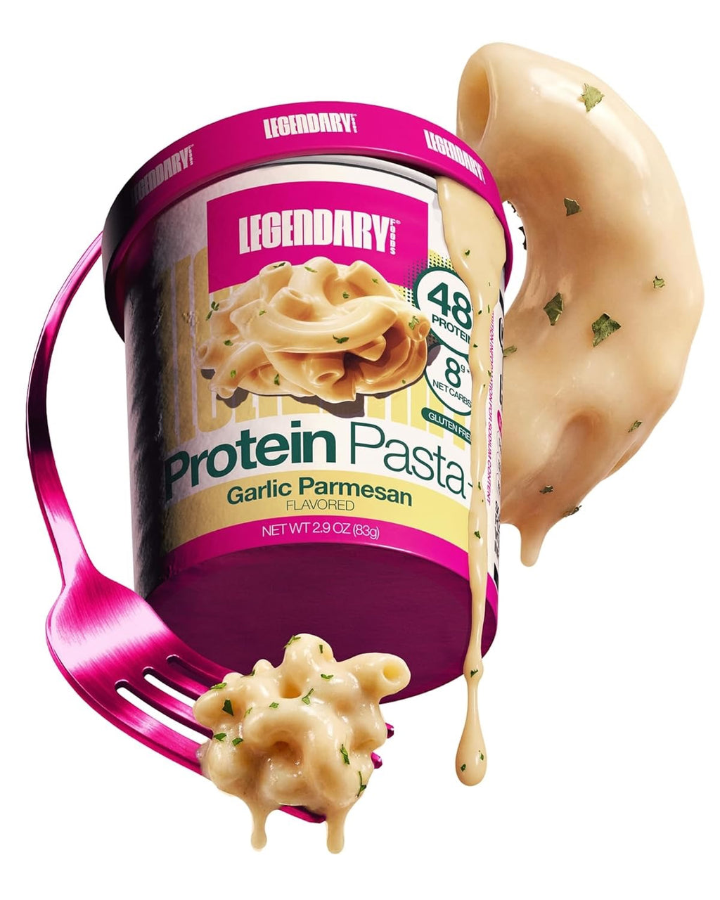 Legendary Protein Pasta Variety Pack – 6 Cups