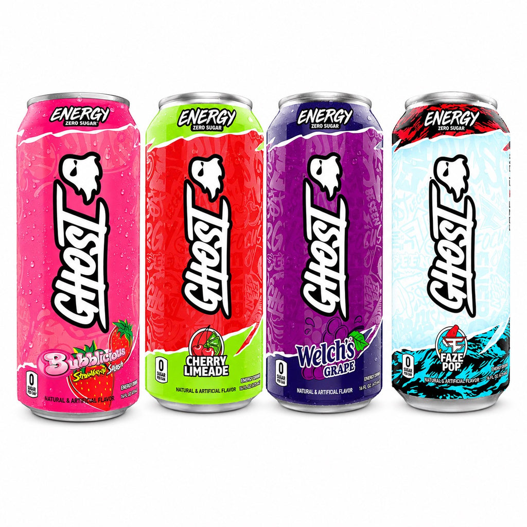 GHOST Energy Zero Sugar Variety Pack – 4 Cans