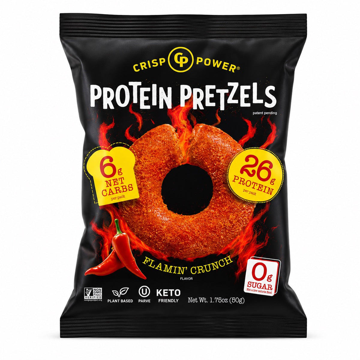 Crisp Power Protein Pretzels – Everything