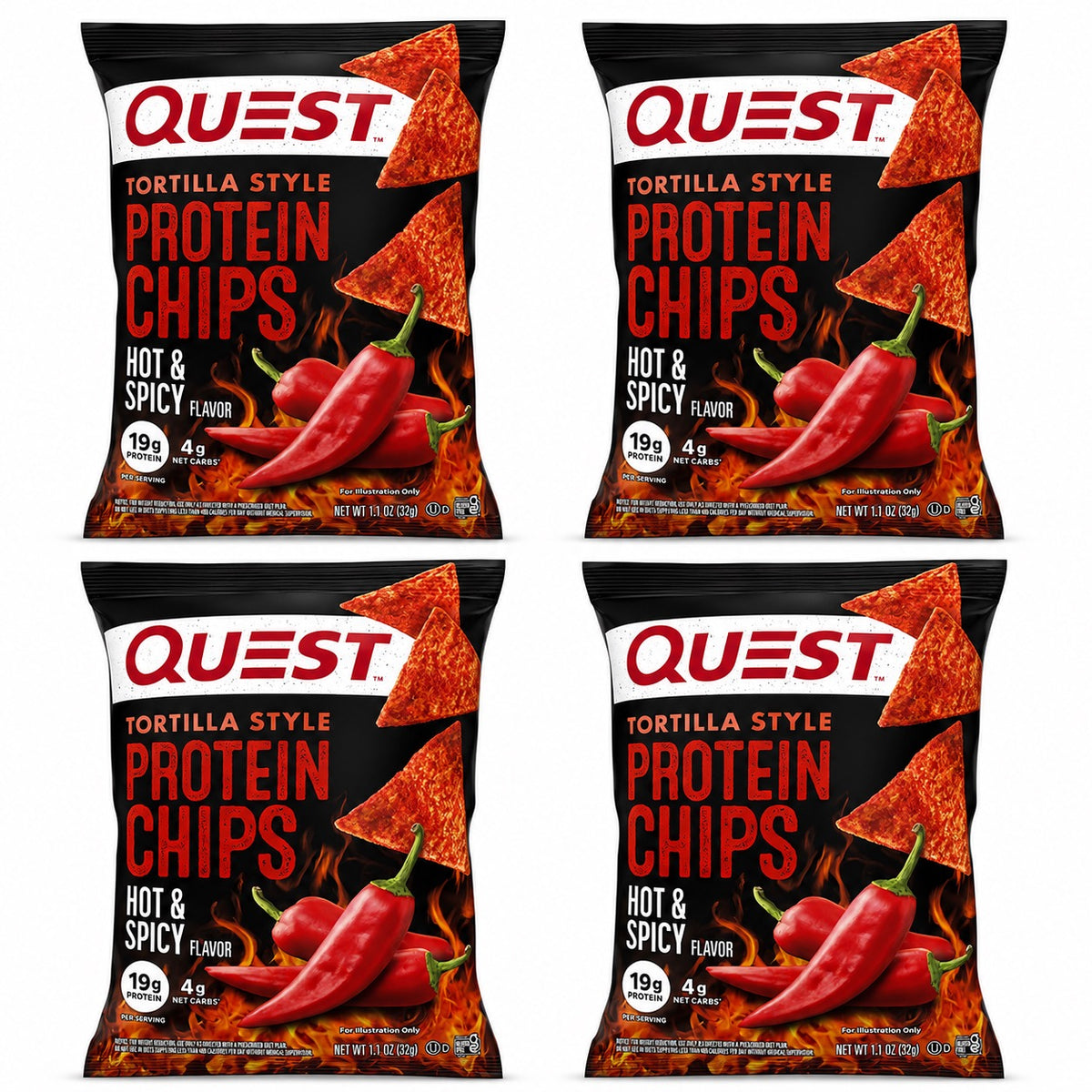 Quest Protein Chips Mexican Street Corn – 4 Pack