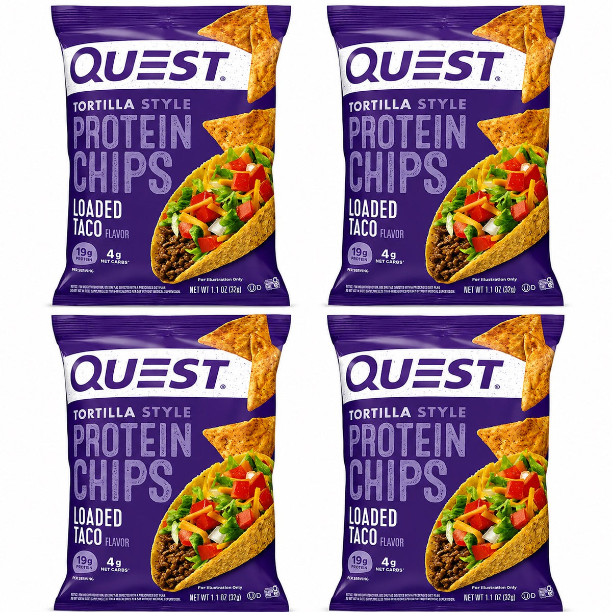 Quest Protein Chips Mexican Street Corn – 4 Pack