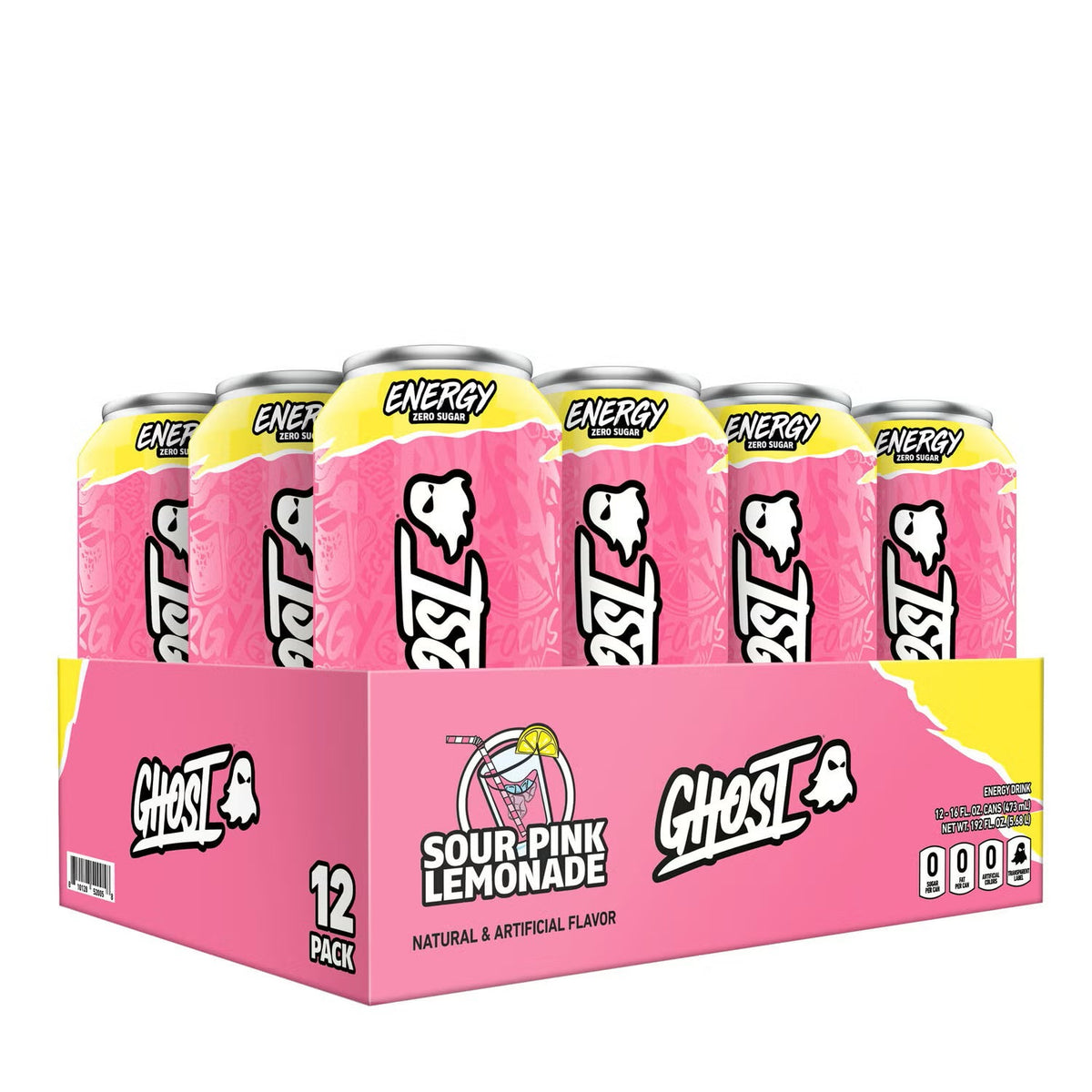 GHOST Energy Sour Strips Apple Berry – 12 Pack