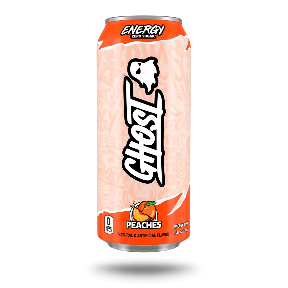 GHOST Energy Sour Strips Apple Berry Zero Sugar Energy Drink – 16 fl oz Single Can