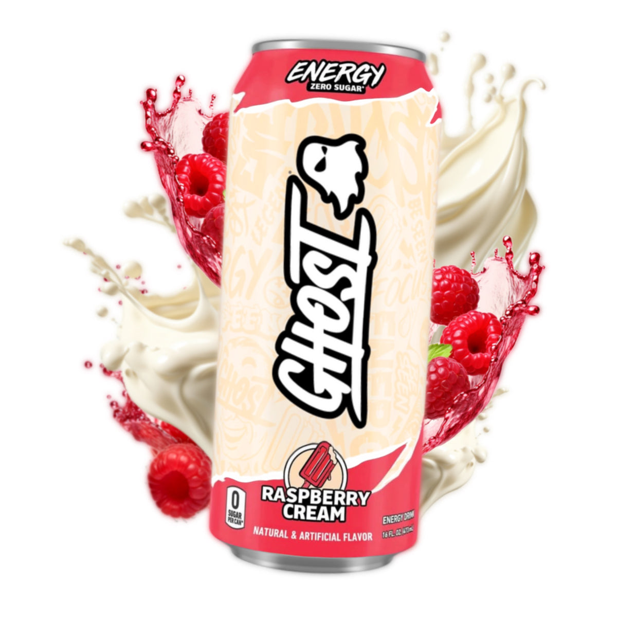GHOST Energy Sour Strips Apple Berry Zero Sugar Energy Drink – 16 fl oz Single Can